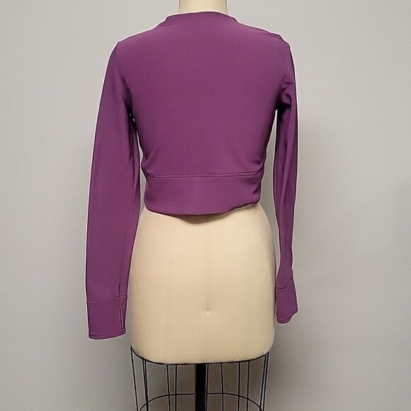Move Theology purple long sleeve top size L - Picture 3 of 4
